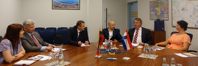 Olandų verslo misija Klaipėdos uoste